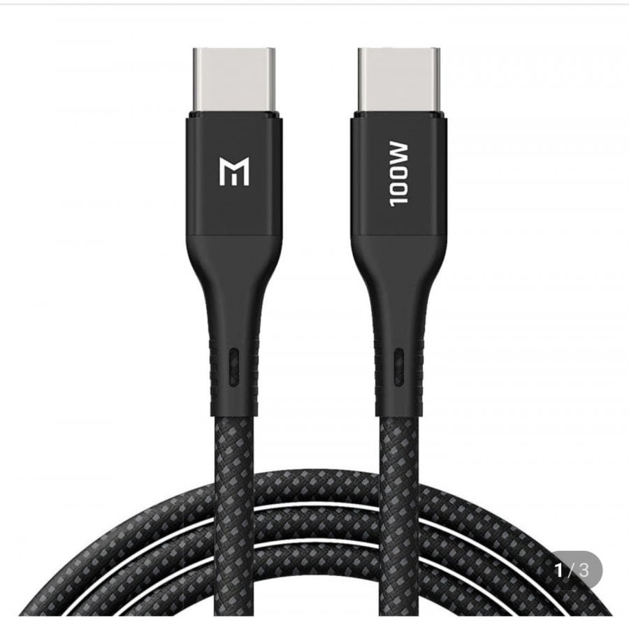 Cáp sạc cực nhanh Type C 100W 1.2M