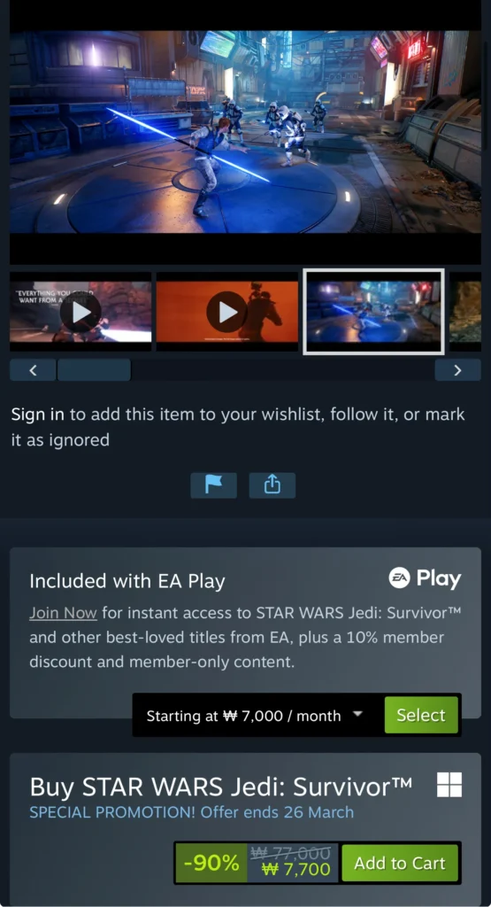 STAR WARS Jedi: Người sống sót