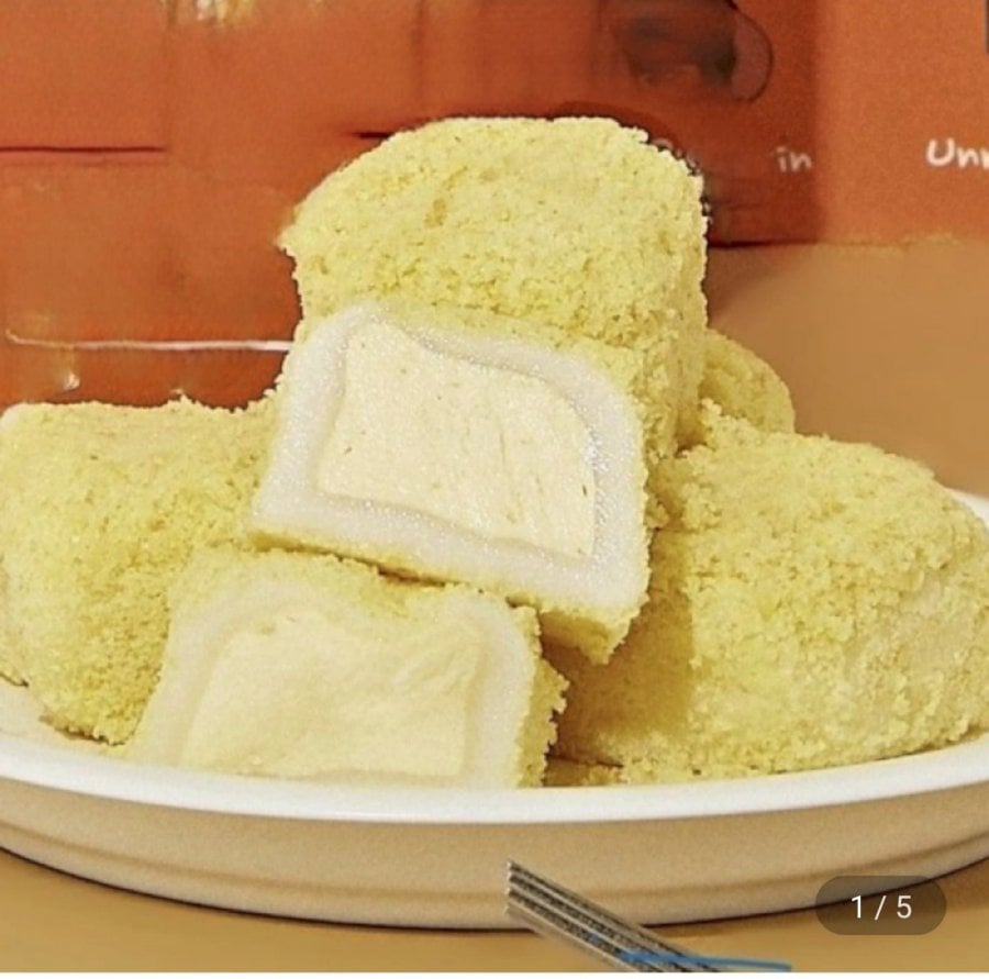 Kem tươi injeolmi Castella