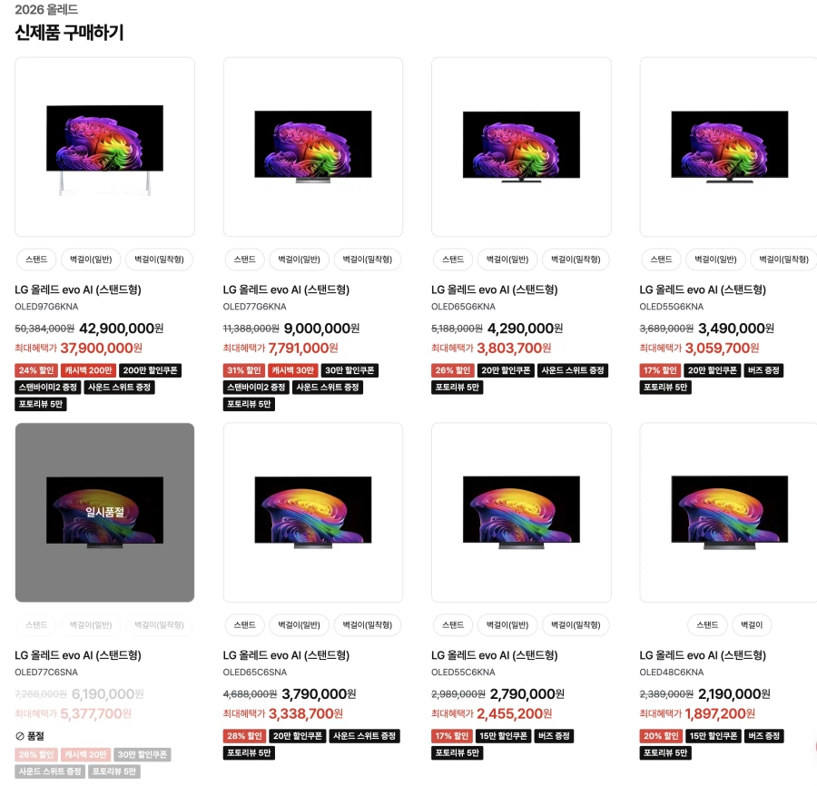 Triển lãm đặc biệt ra mắt mẫu TV LG OLED 26 mới