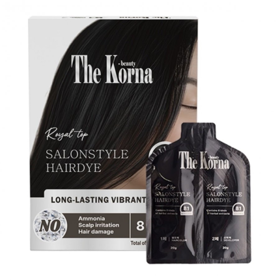 Thuốc nhuộm tóc màu xám Thecona 40g 4 gói