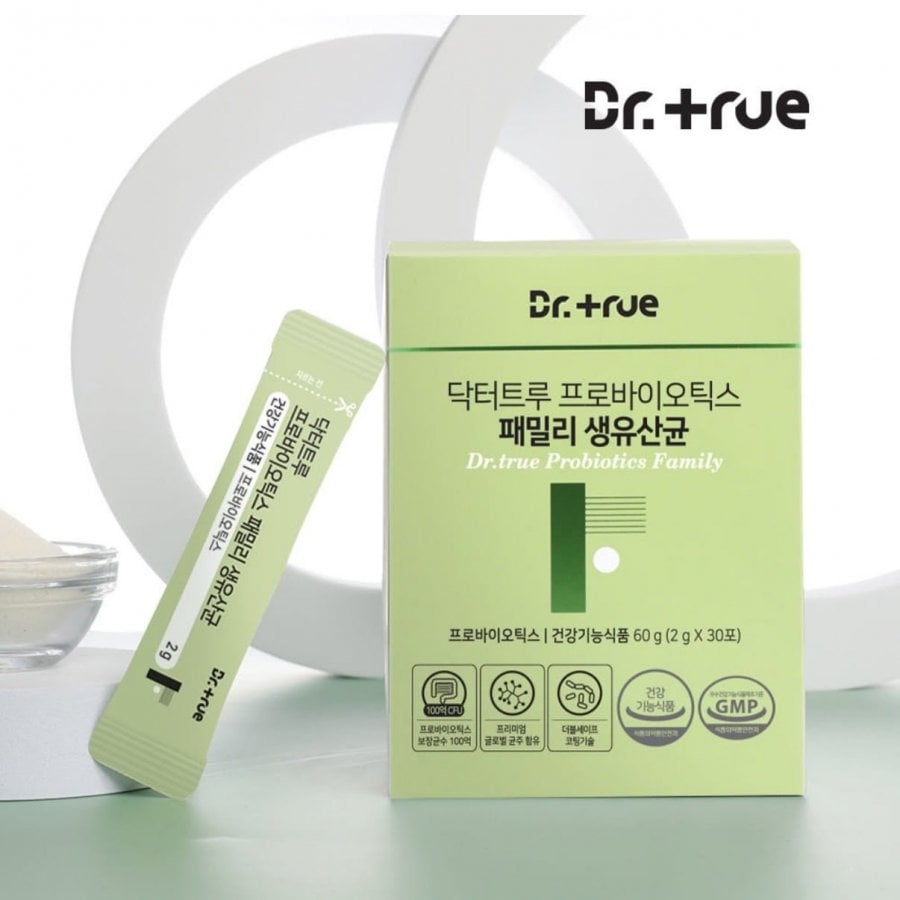Dr. True Probiotics họ Lactobacillus 30 gói