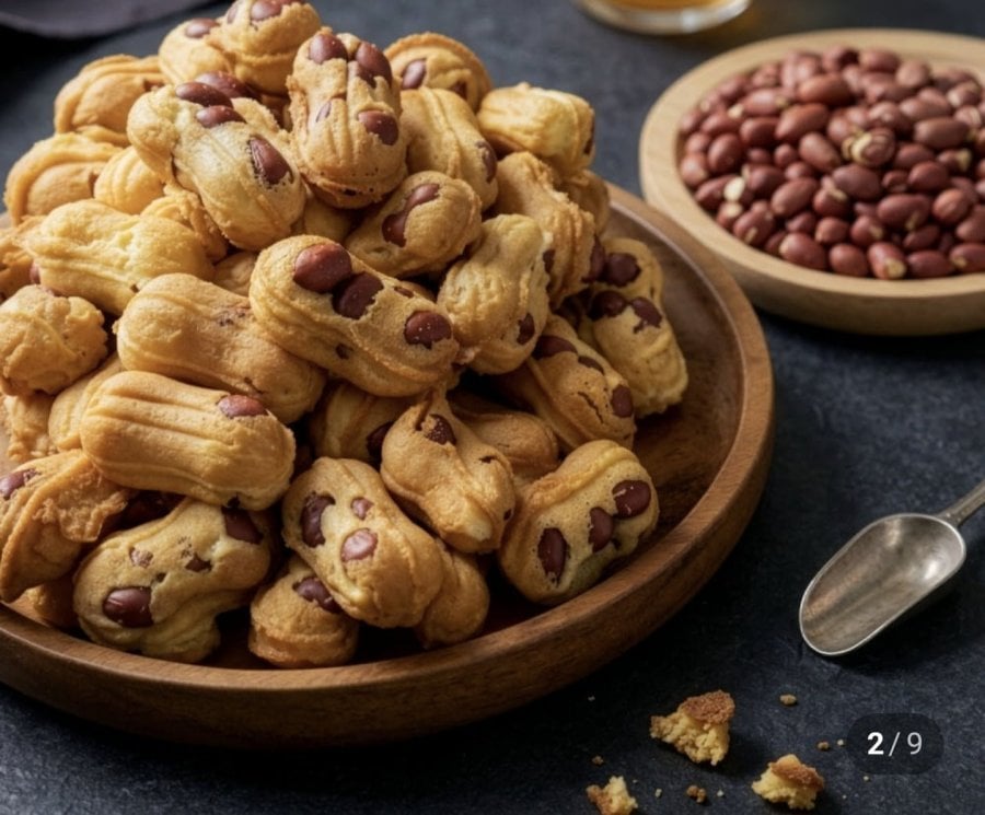 70 bánh mì đậu phộng vị cà phê