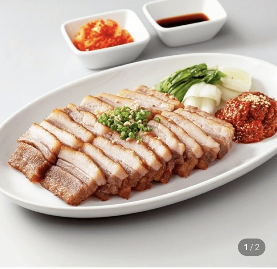220g thịt ba chỉ hun khói