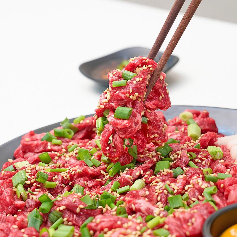 Bò Yukhoe Hàn Quốc của mẹ, ++1, 200g, 2 miếng