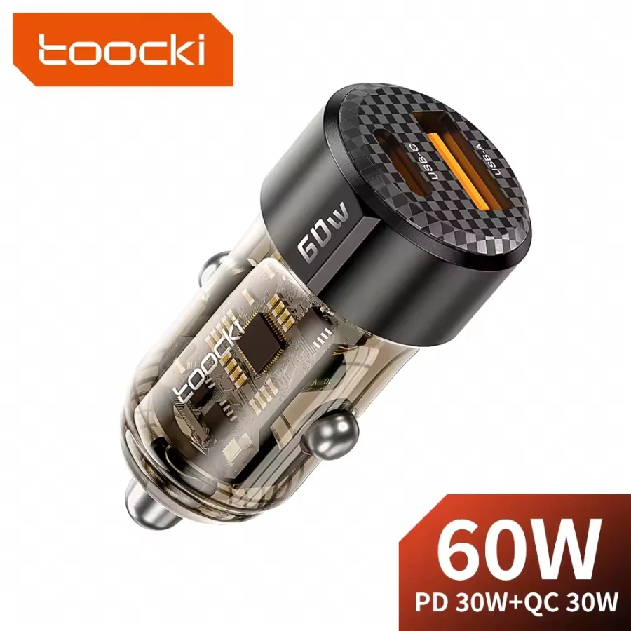 Sạc ô tô Coindeal Toocki 60w
