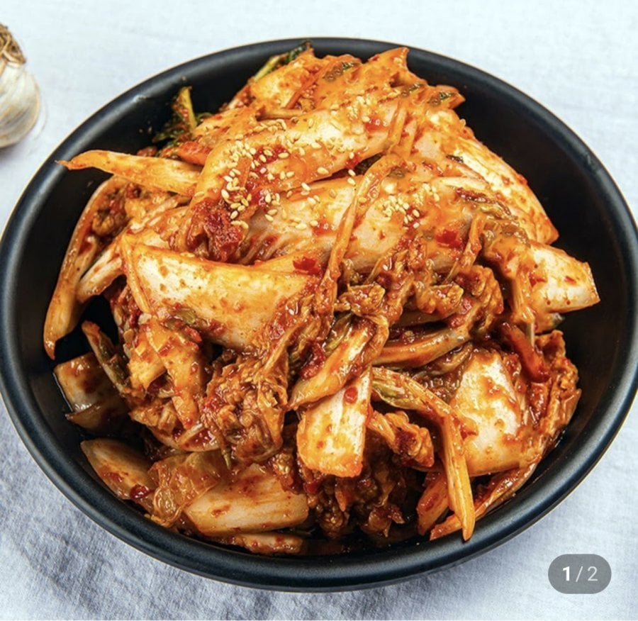 2kg bắp cải kiểu Jeolla-do geotjeori sản xuất 100% trong nước