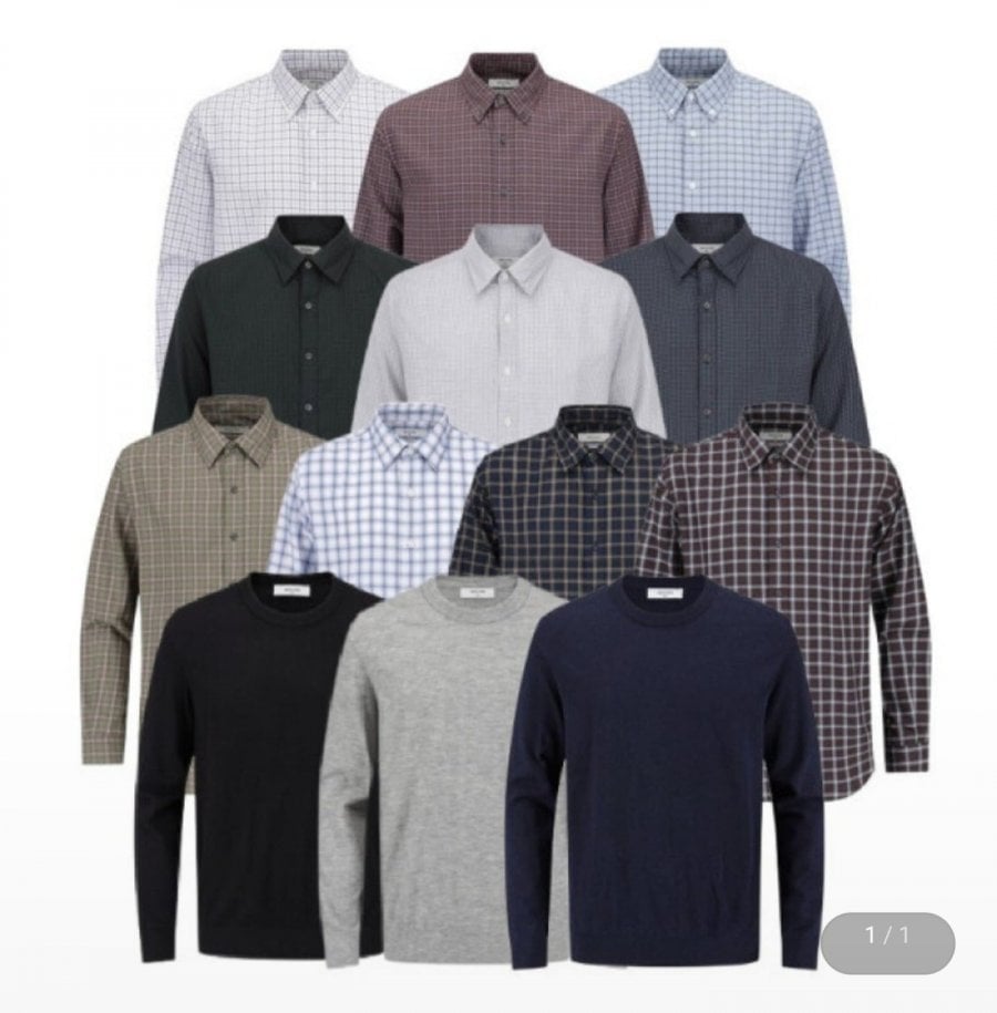 Phiên bản áo sơ mi/đan
