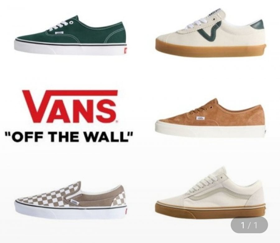 Giày thể thao Vans giá bình dân