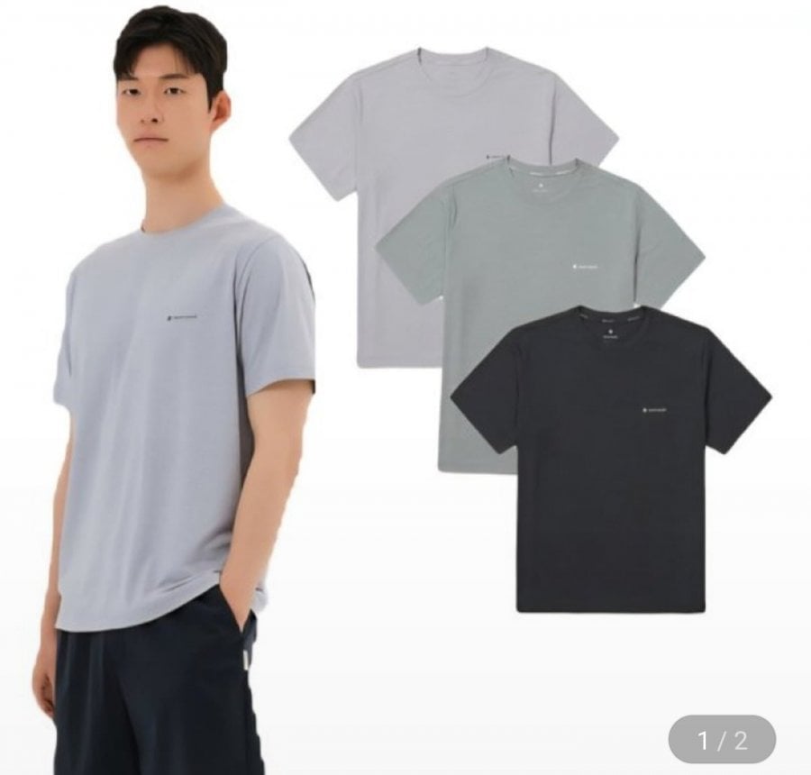 Áo thun ngắn tay nam nhanh khô Delta Snow Peak