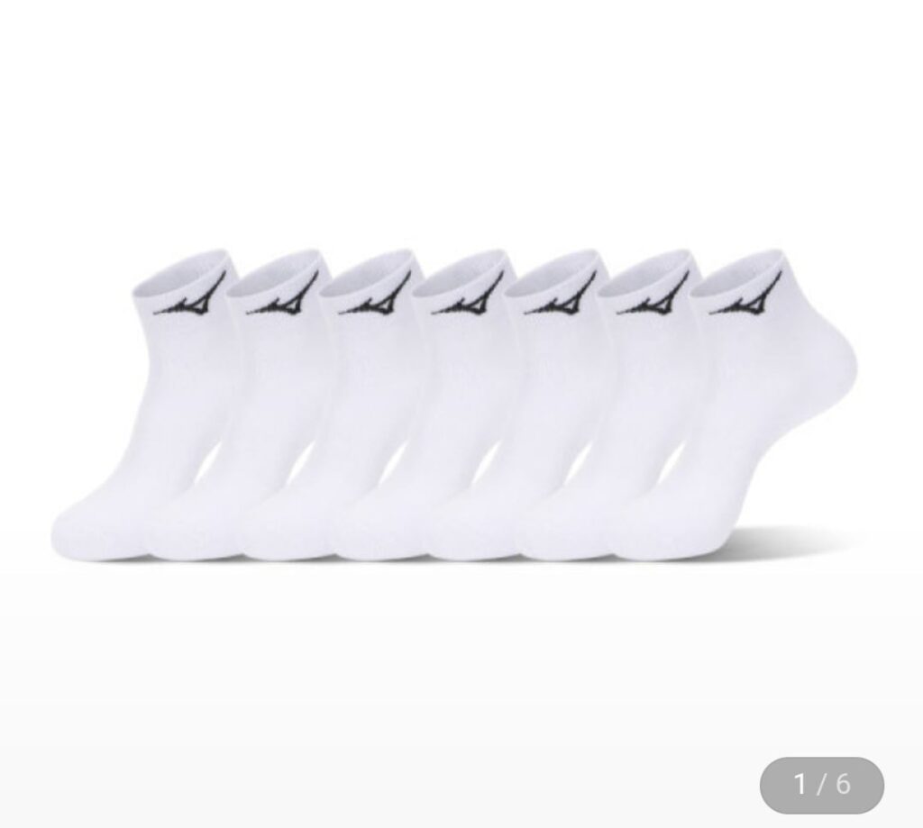 [Gmarket] 7 đôi tất Mizuno mỗi chiếc (10.990 KRW / miễn phí vận chuyển)