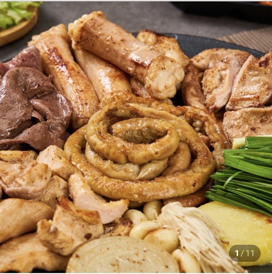 Lẩu lòng bò 1kg + Lòng bò 180g