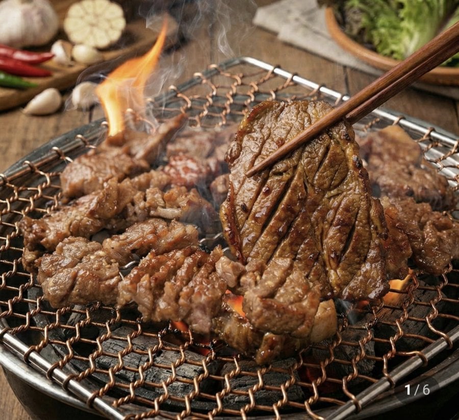 Thịt heo tẩm gia vị tỏi 400g