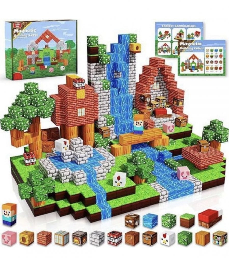 Khối từ tính My World Mark Nhà khối từ tính