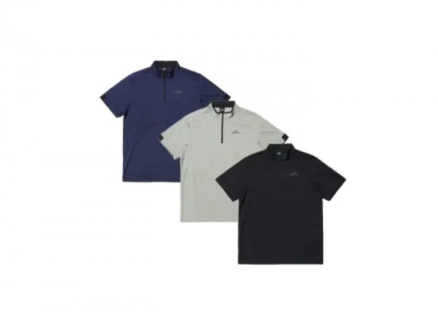 Áo thun ngắn tay có khóa kéo của Eider