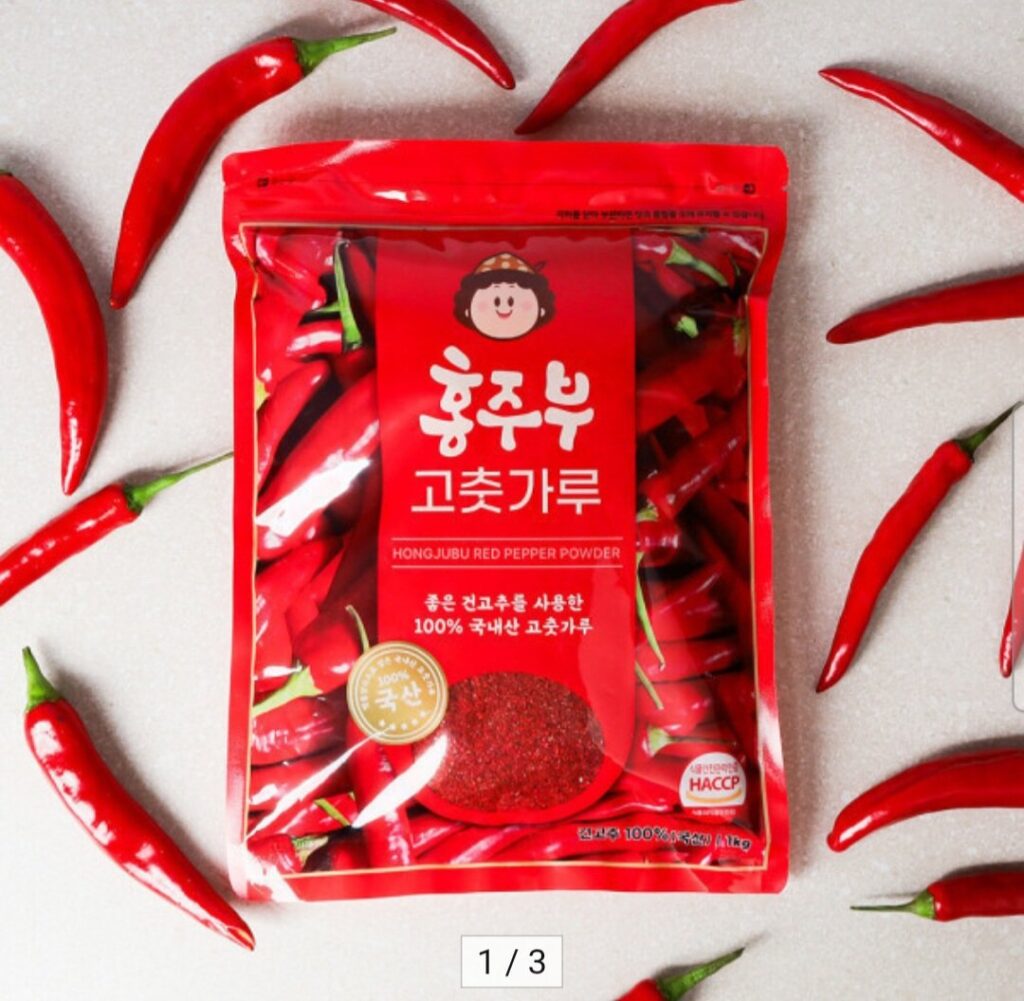 1 kg bột ớt đỏ nội địa