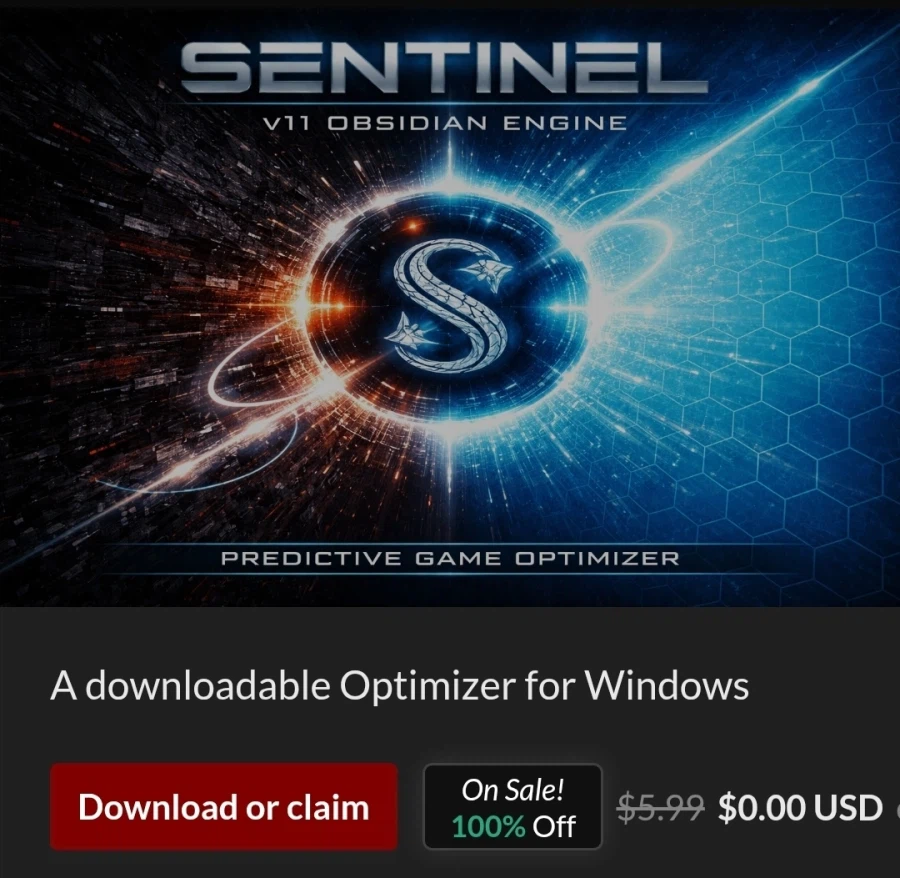 Trình tối ưu hóa trò chơi Sentinel v11
