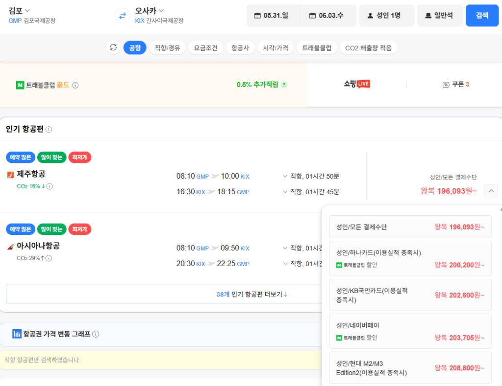 Gimpo-Osaka 0531-0603