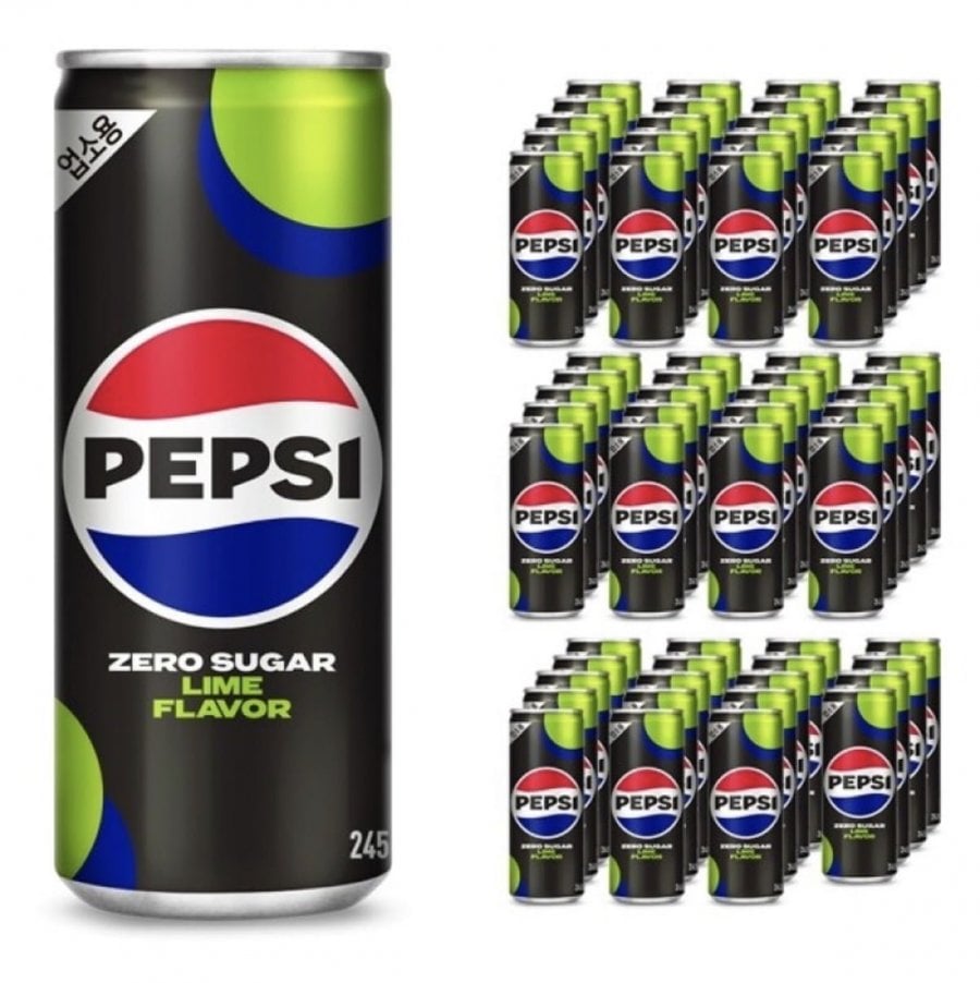 Pepsi Cola Không Đường Vôi 245ml