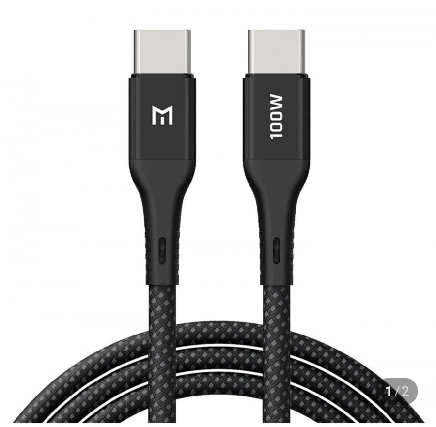 Cáp sạc cực nhanh Type C 100W 2M