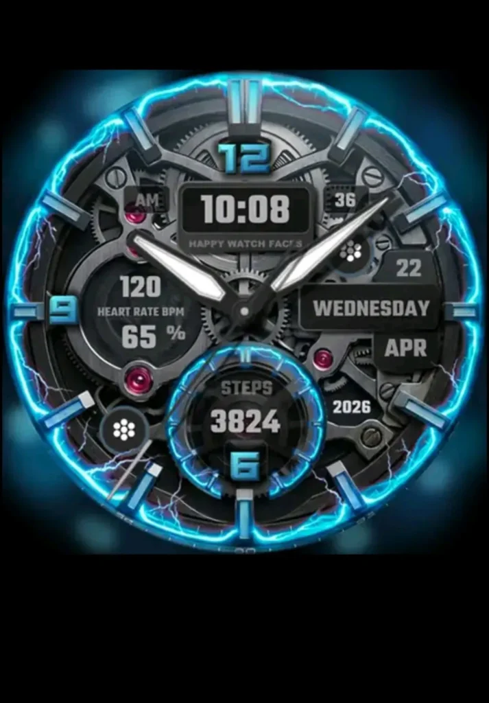 h1401 Mặt đồng hồ cửa plasma không gian