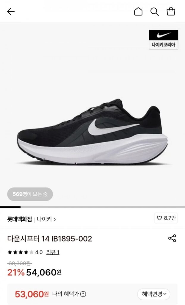 Nike Downshifter 14 IB1895-002