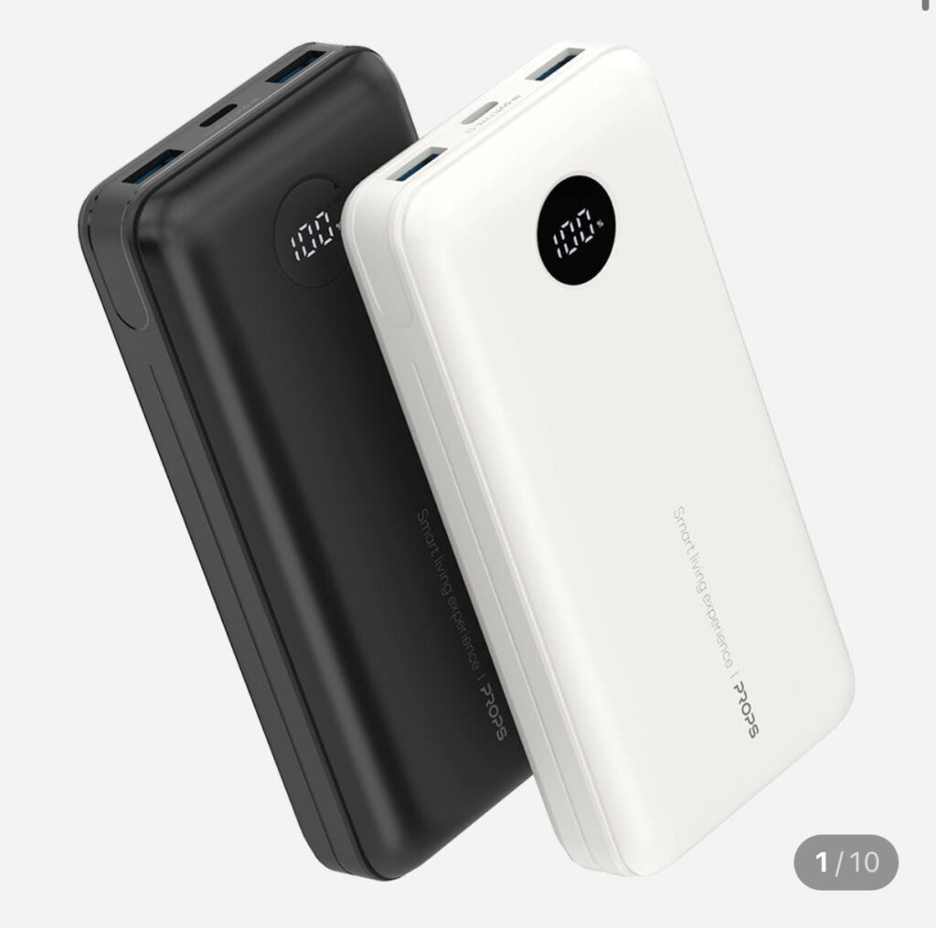 [Naver] Props 45W PPS sạc cực nhanh Pin phụ 20000mAh