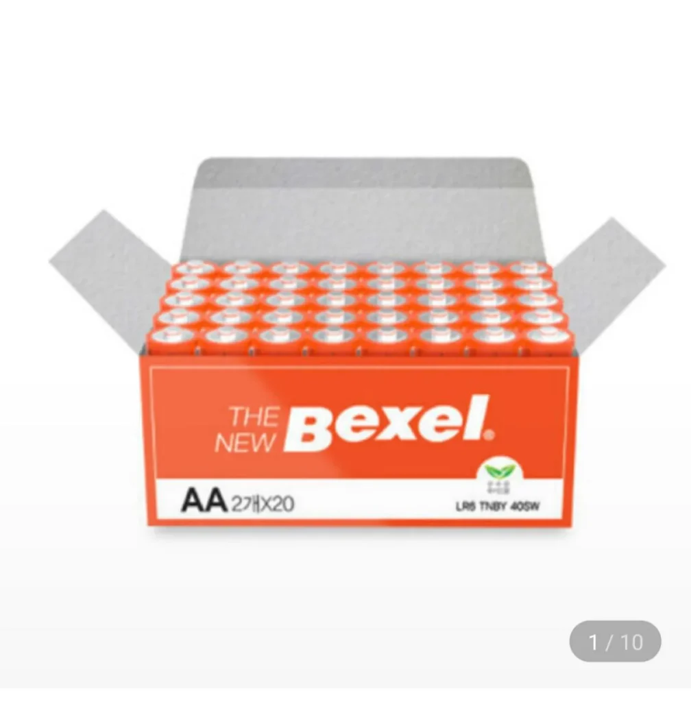 Bexel Pin AA kiềm mới 40 chiếc
