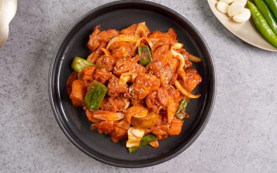1 kg Odolbone + 1 kg Dakgalbi + 10 kem phô mai (đi kèm riêng)