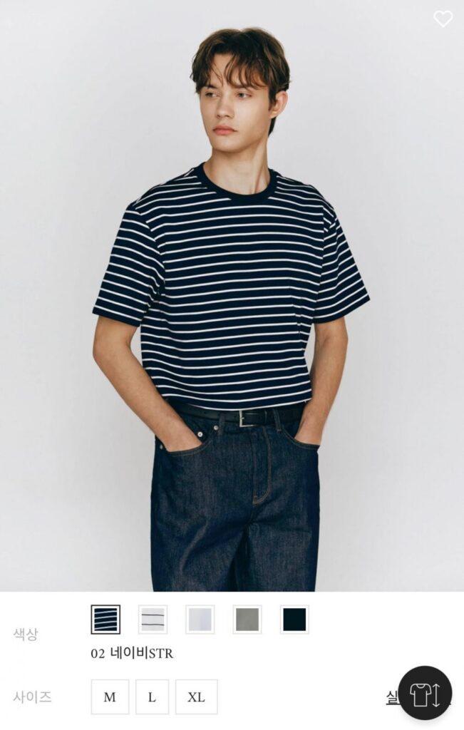 Áo thun tay ngắn cổ tròn Ponte