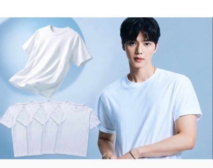 4 áo thun ngắn tay cotton Polham