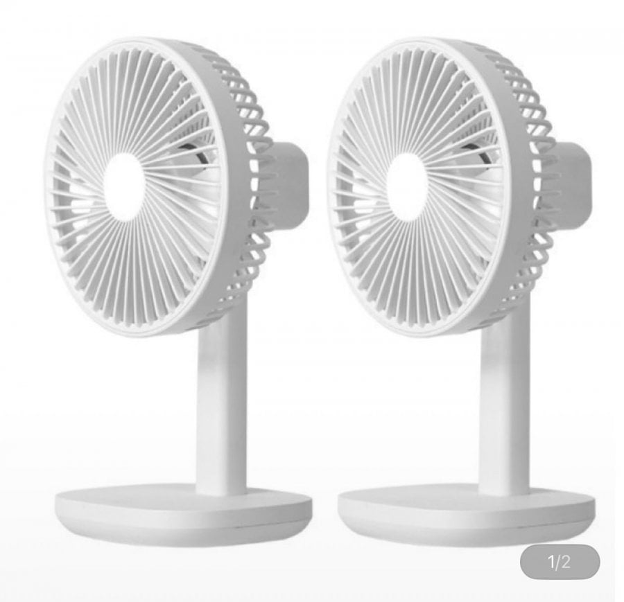 Đầu quay quạt BLDC để bàn 1+1 AirLumi 4000mah