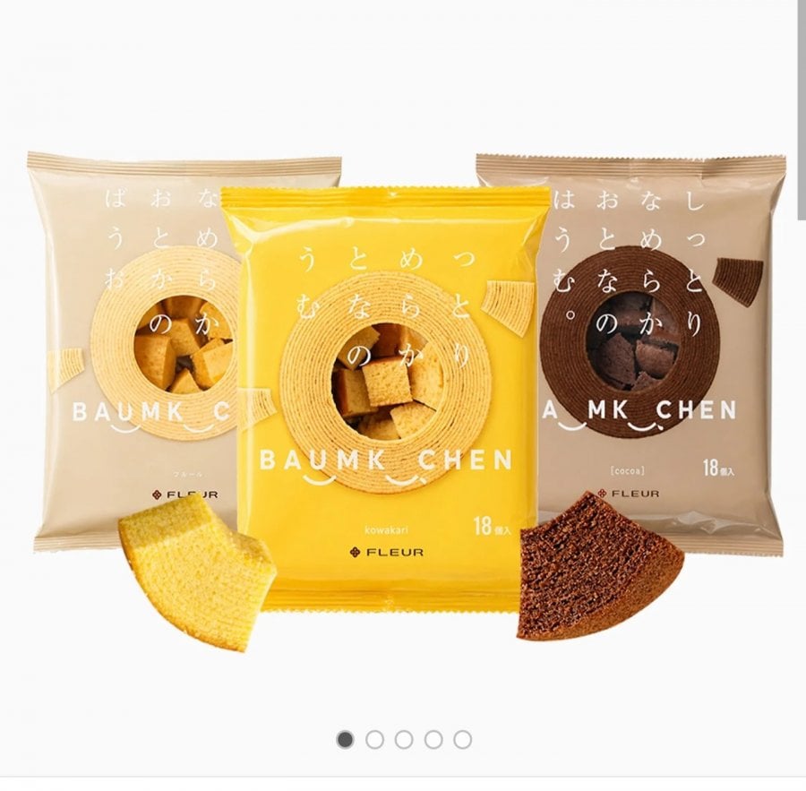 3 loại bánh Baumkuchen