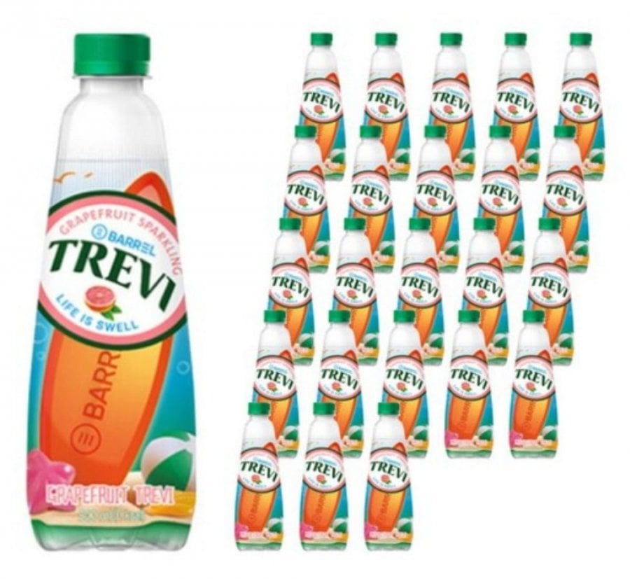Nước uống có ga Trevi bưởi 500ml 18 miếng