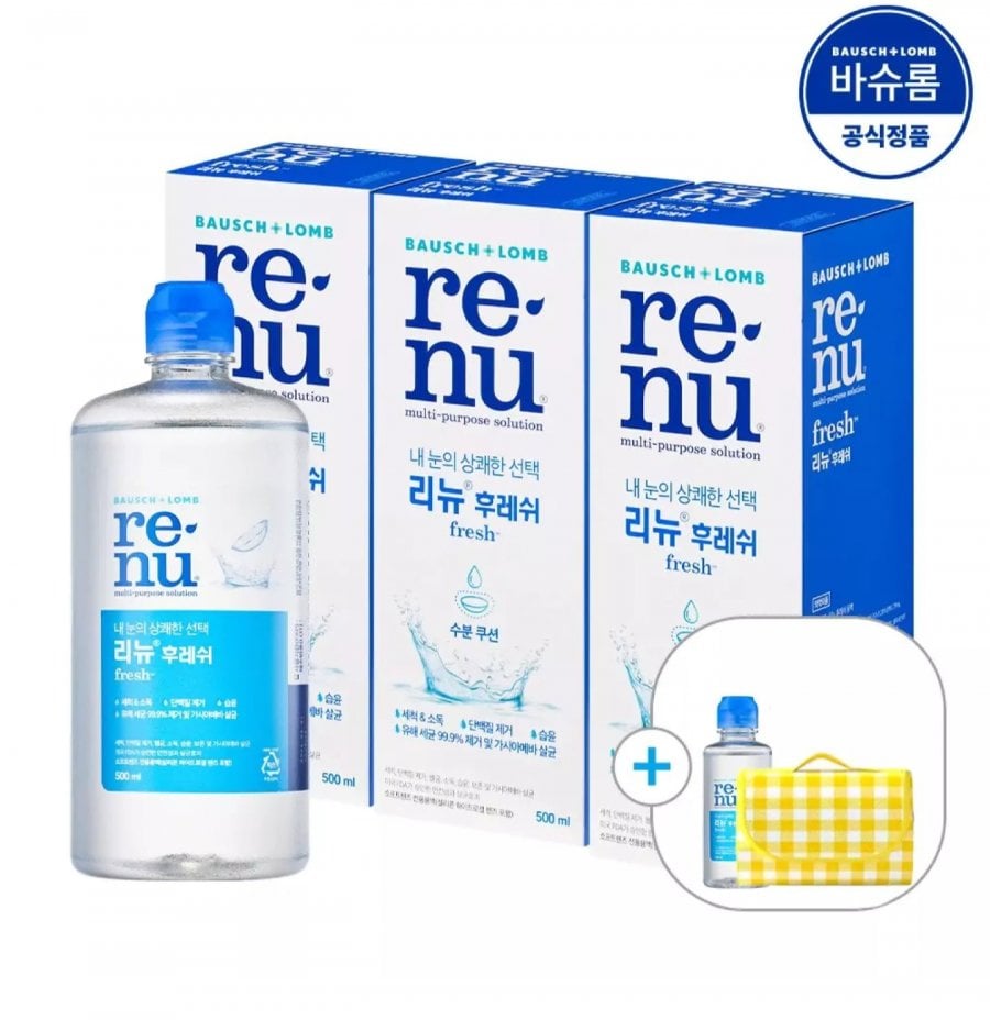 3 Renew Fresh 500ml + quà tặng