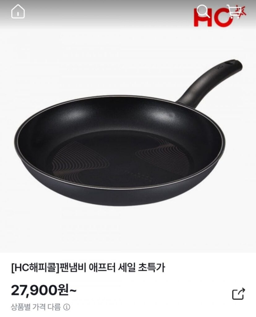 Chảo rán HC Happy Call Mono Titanium IH 28cm