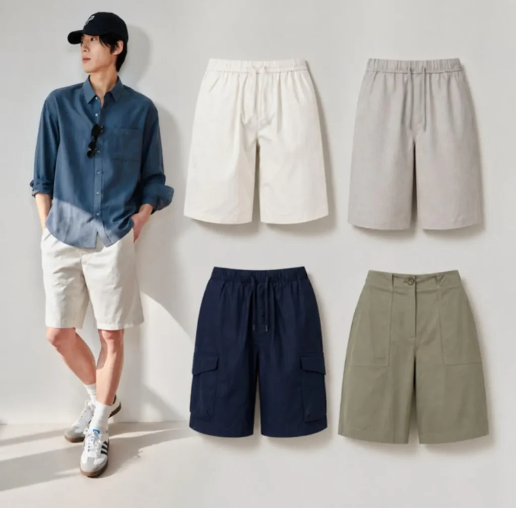 Các loại quần short Polham