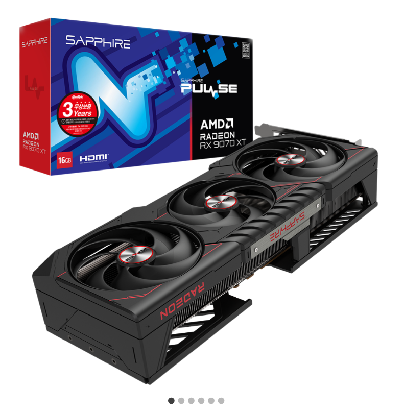 [Khác] SAPPHIRE Radeon RX 9070 XT PULSE Emtech (trải nghiệm 906.000)