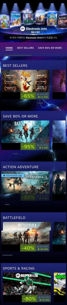 Giảm giá nhóm EA