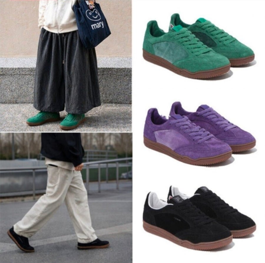 Giày thể thao nhung Fila Slant Shot