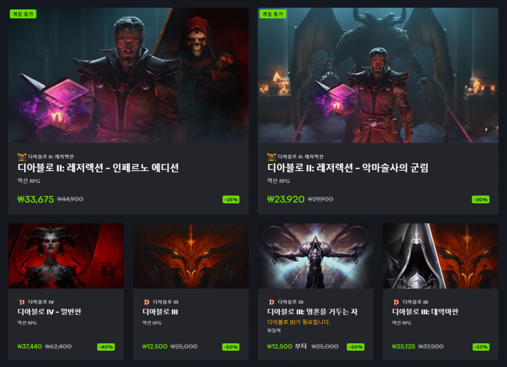 [Khác] Diablo II: Resurrection – Reign of the Demon Sorcerer DLC giảm giá lần đầu 20%