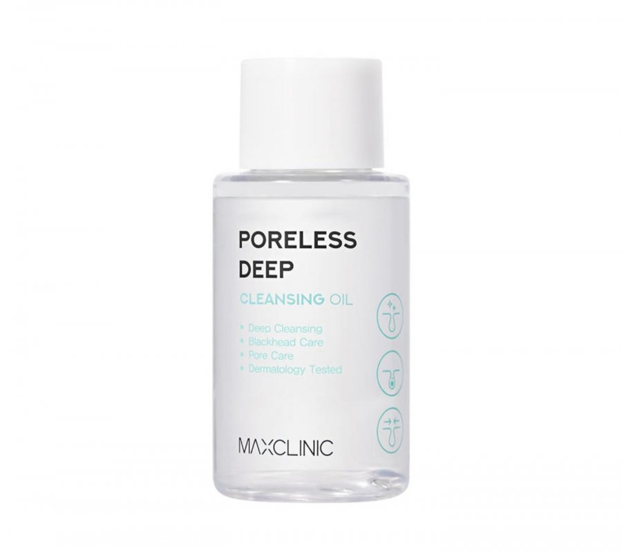 Dầu làm sạch sâu lỗ chân lông Max Clinic Poreless Blackhead 30ml