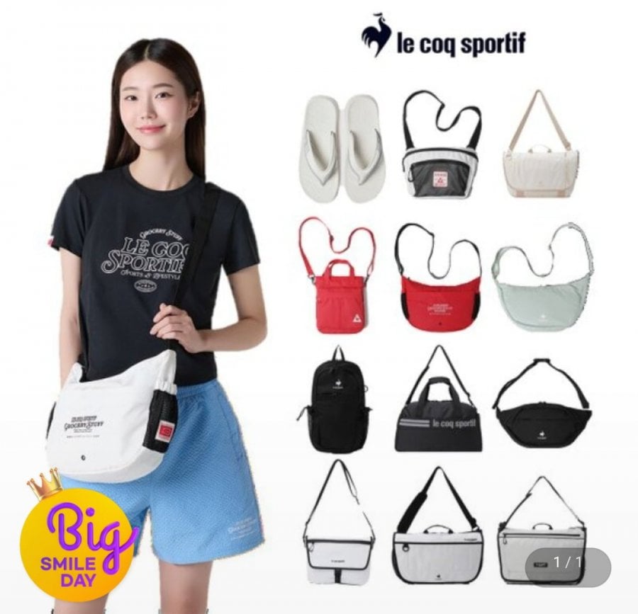 Túi/dép Lecoq SS ưu đãi đặc biệt 12 loại chọn 1