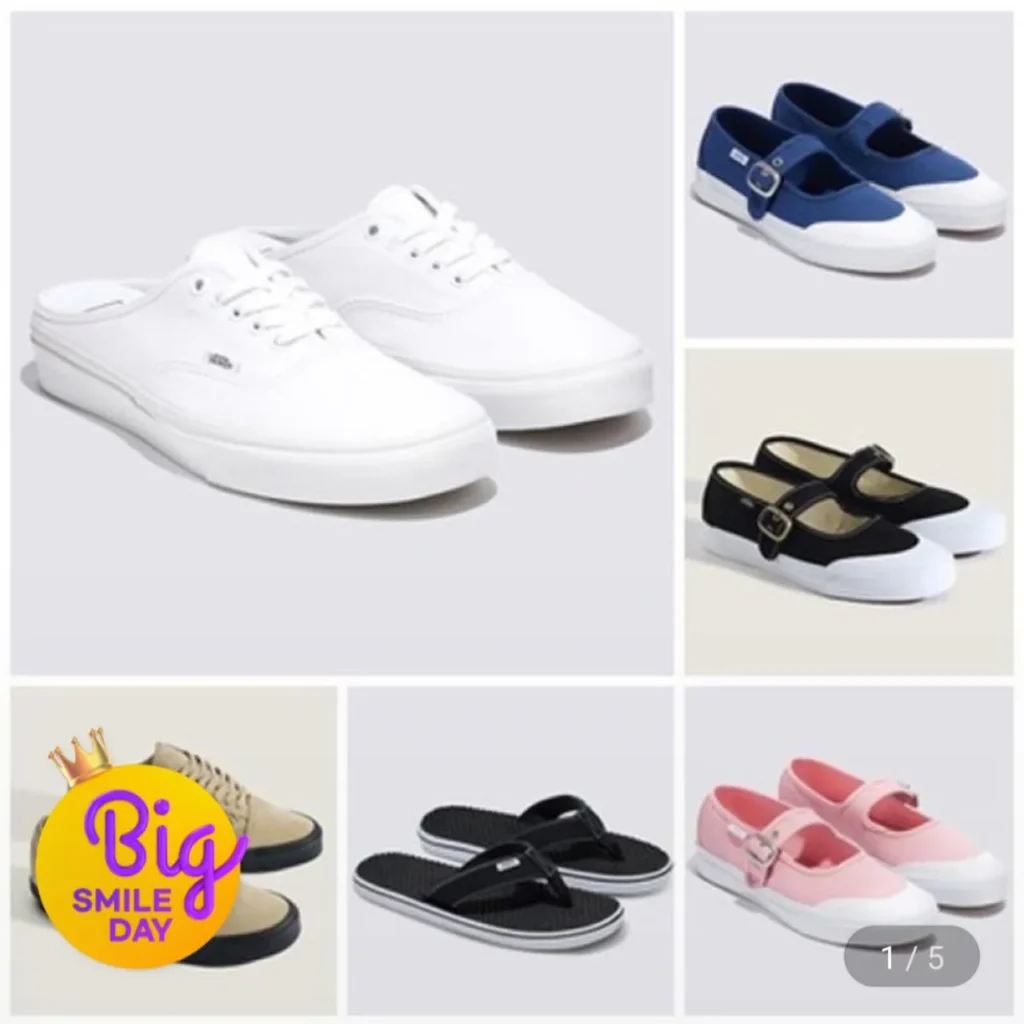 Giá đồng phục giày thể thao/dép Vans Unisex
