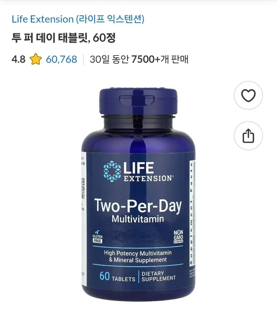 Vitamin tổng hợp kéo dài sự sống