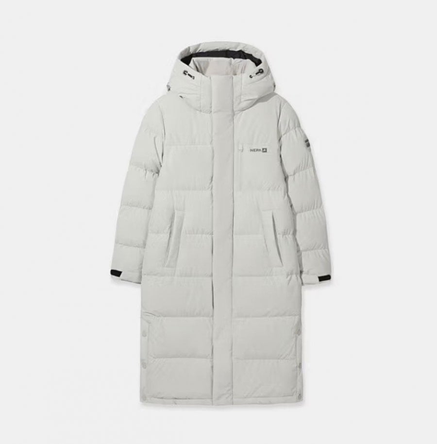 Áo khoác đệm dài có đệm lót công cộng 25FW NEPA