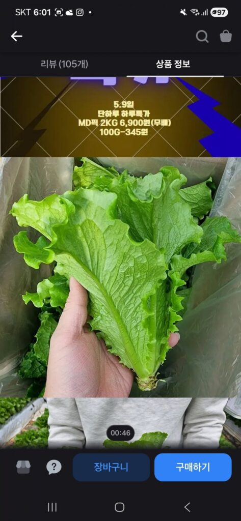 Xà lách romaine xanh nguyên quả 2kg