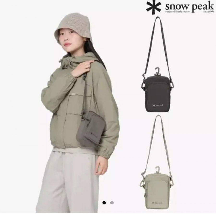 Túi đeo chéo mini công nghệ kép Snow Peak