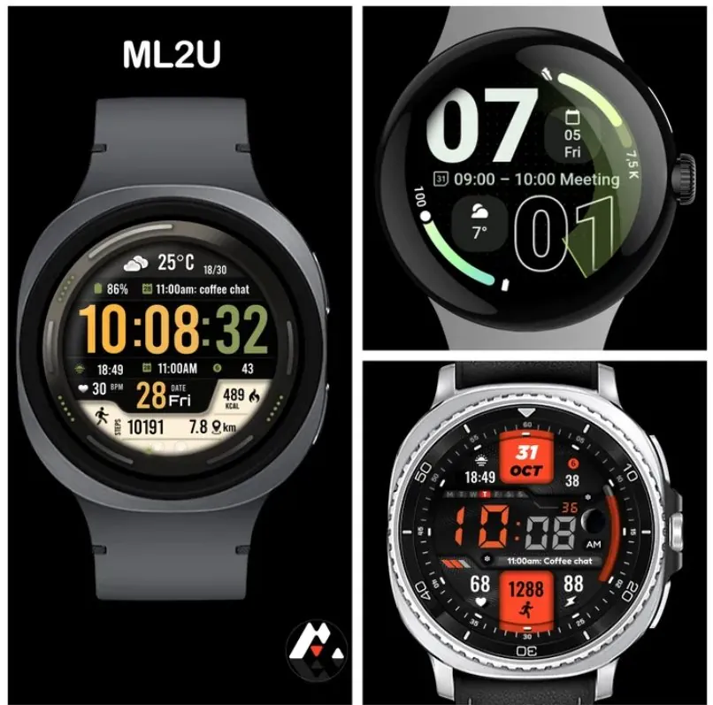 3 loại trong đó có Mặt đồng hồ Galaxy ML2U 101b