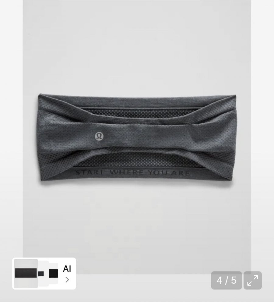 Băng đô rộng liền mạch Lululemon
